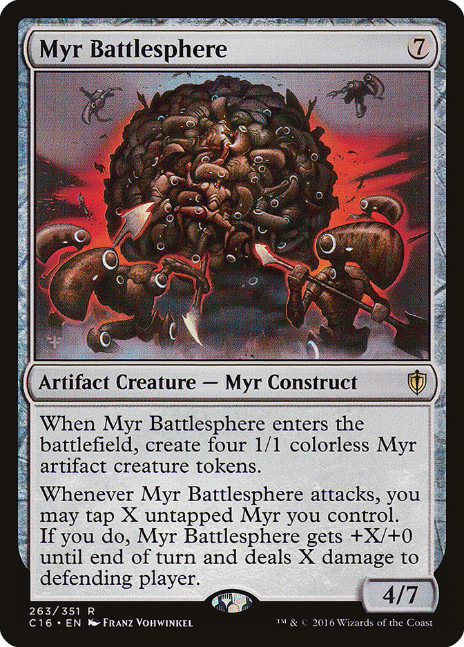 Myr Battlesphere [Commander 2016] | Card Citadel