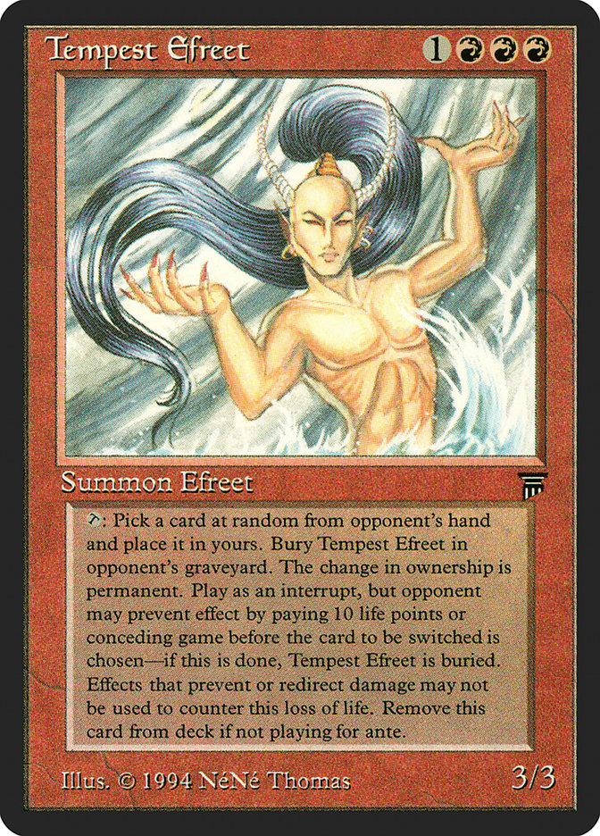 Tempest Efreet [Legends] | Card Citadel