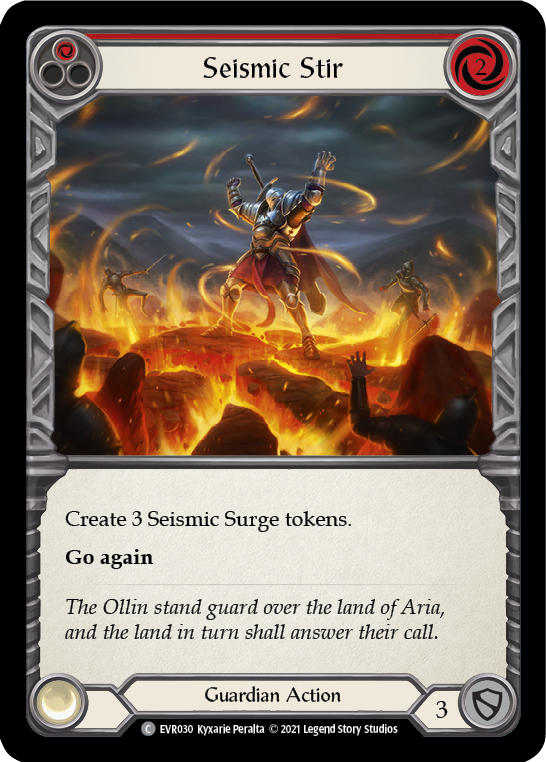Seismic Stir (Red) [EVR030] (Everfest)  1st Edition Normal | Card Citadel