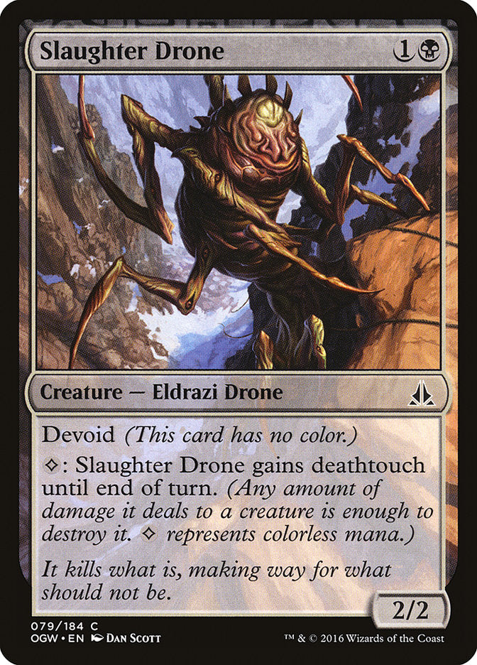 Slaughter Drone [Oath of the Gatewatch] | Card Citadel