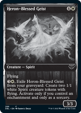 Heron-Blessed Geist [Innistrad: Double Feature] | Card Citadel