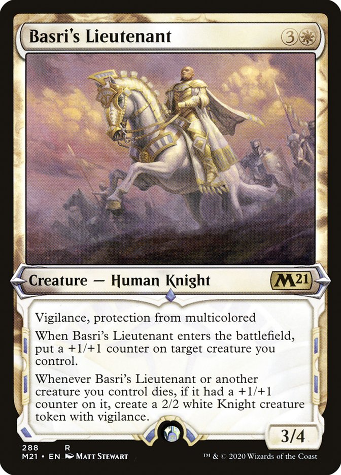 Basri's Lieutenant (Showcase) [Core Set 2021] | Card Citadel