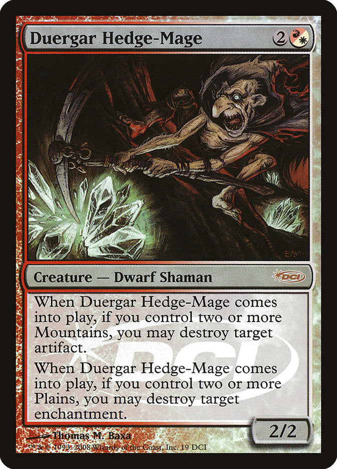 Duergar Hedge-Mage [Gateway 2008] | Card Citadel