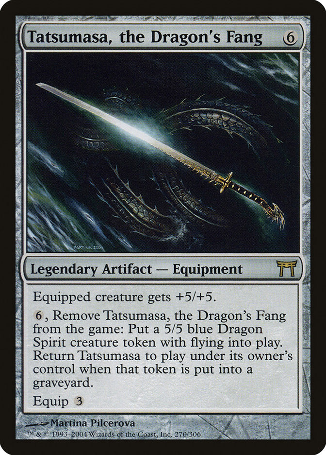 Tatsumasa, the Dragon's Fang [Champions of Kamigawa] | Card Citadel