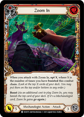 Zoom In (Red) [EVR079] (Everfest)  1st Edition Rainbow Foil | Card Citadel