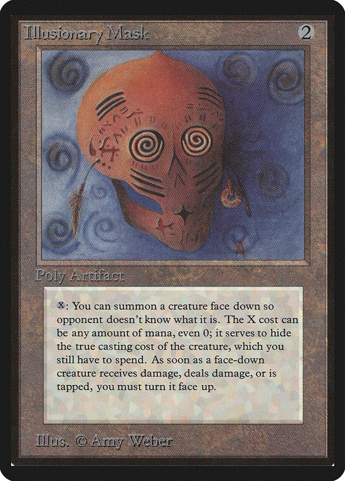 Illusionary Mask [Limited Edition Beta] | Card Citadel