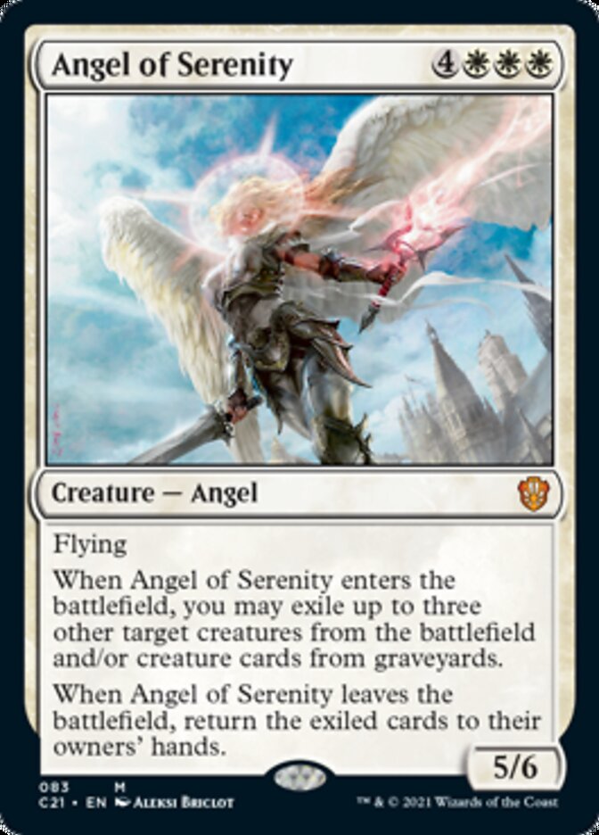 Angel of Serenity [Commander 2021] | Card Citadel