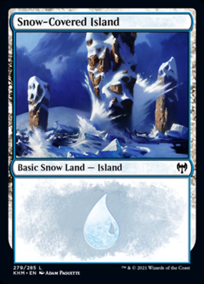 Snow-Covered Island (279) [Kaldheim] | Card Citadel
