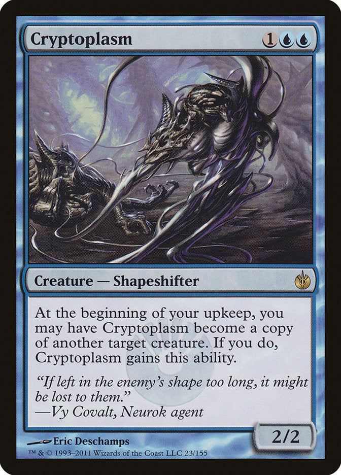 Cryptoplasm [Mirrodin Besieged] | Card Citadel