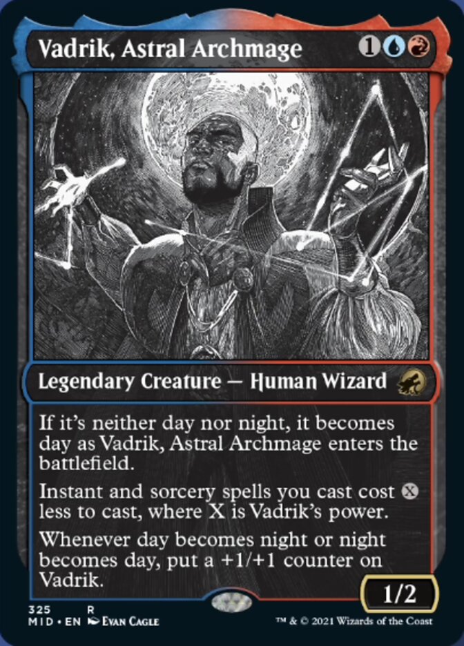 Vadrik, Astral Archmage (Showcase Eternal Night) [Innistrad: Midnight Hunt] | Card Citadel