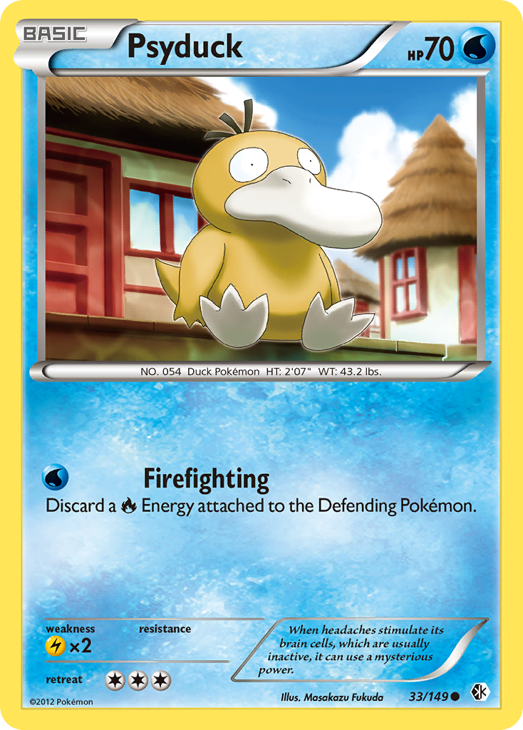 Psyduck (33/149) [Black & White: Boundaries Crossed] | Card Citadel