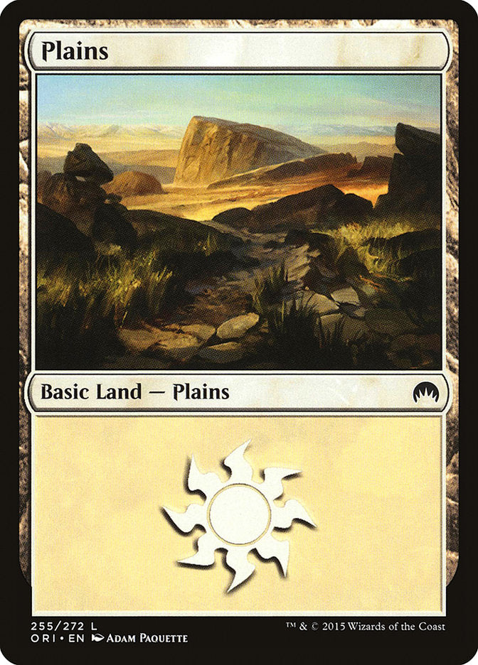 Plains (255) [Magic Origins] | Card Citadel