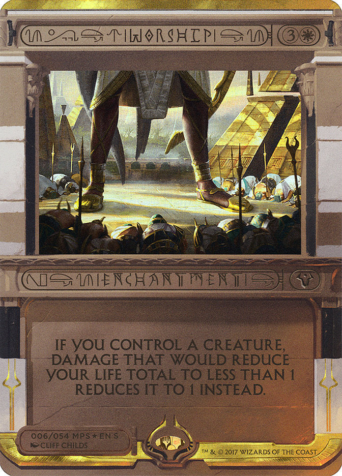 Worship [Amonkhet Invocations] | Card Citadel