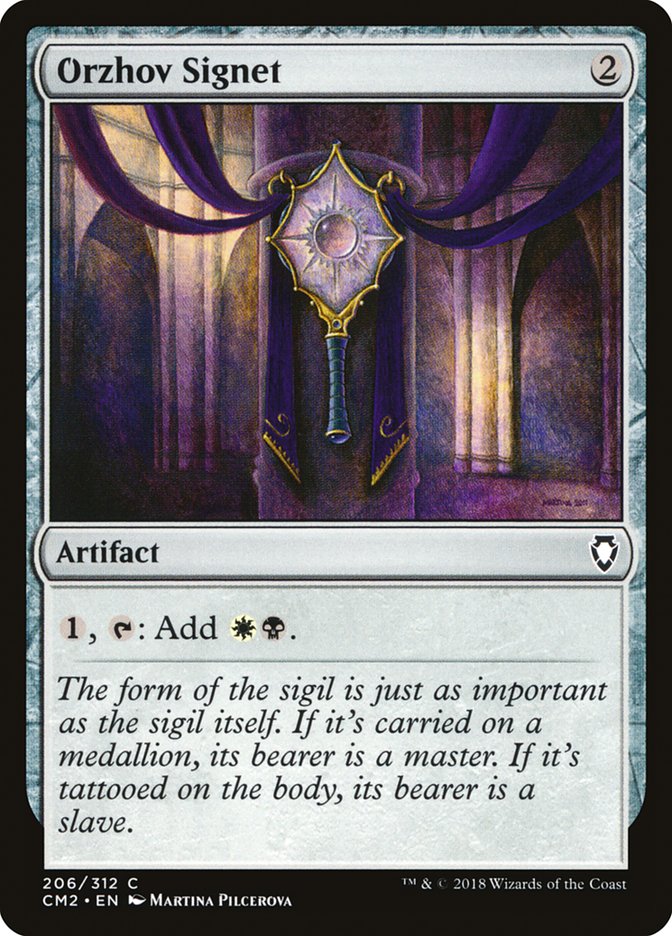 Orzhov Signet [Commander Anthology Volume II] | Card Citadel