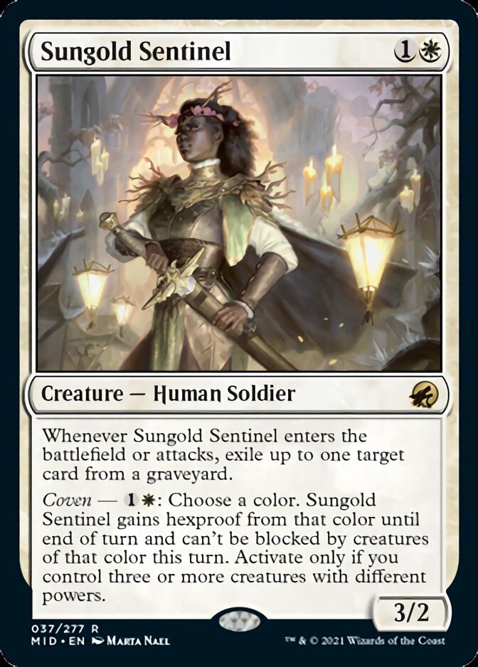 Sungold Sentinel [Innistrad: Midnight Hunt] | Card Citadel