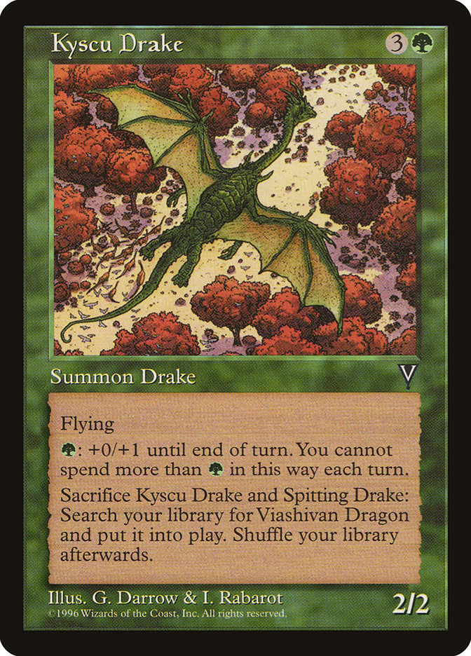 Kyscu Drake [Visions] | Card Citadel