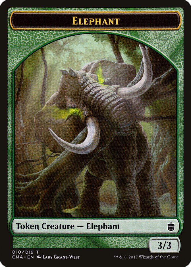 Elephant [Commander Anthology Tokens] | Card Citadel