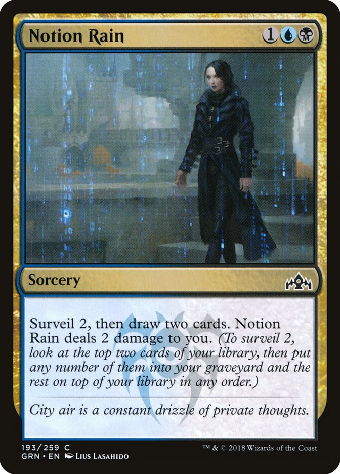 Notion Rain [Guilds of Ravnica] | Card Citadel