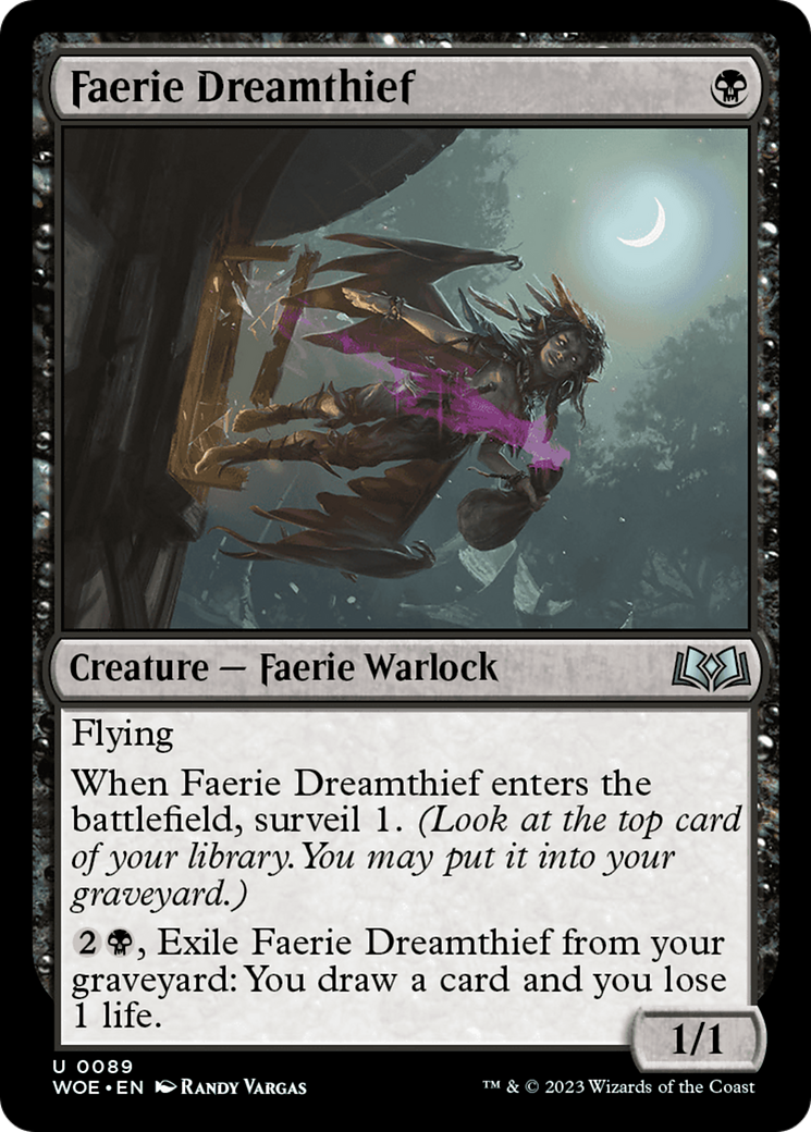 Faerie Dreamthief [Wilds of Eldraine] | Card Citadel