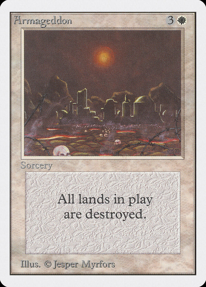 Armageddon [Unlimited Edition] | Card Citadel