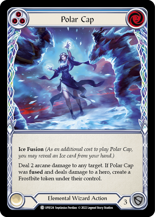 Polar Cap (Blue) [UPR124] (Uprising) | Card Citadel