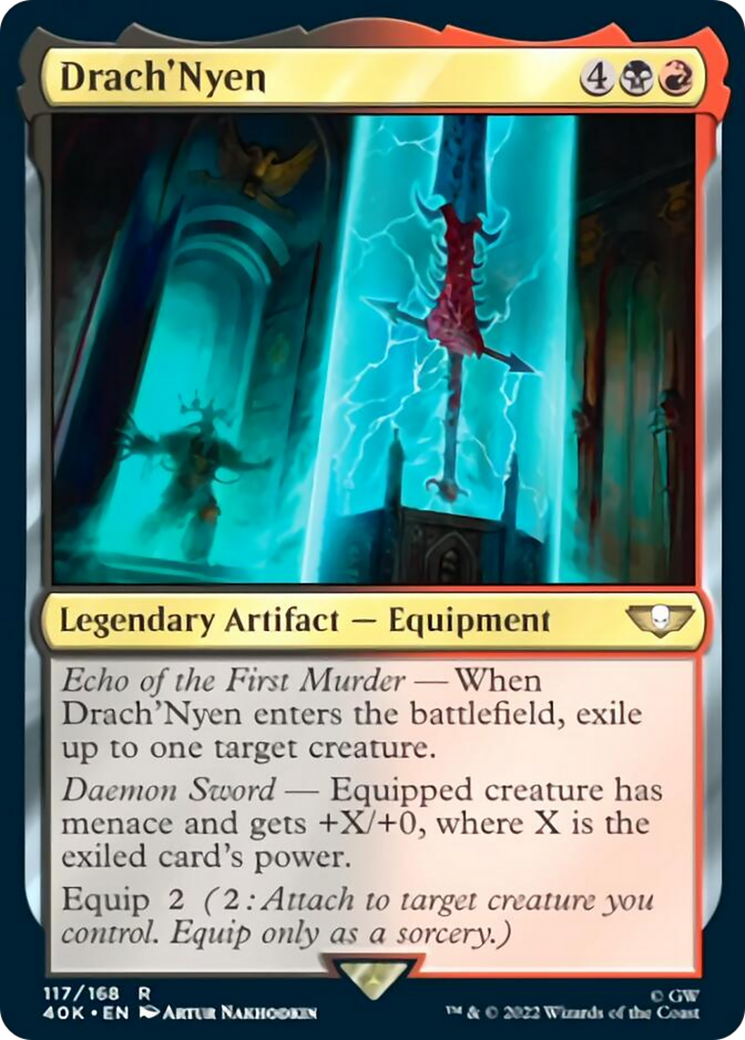 Drach'Nyen (Surge Foil) [Universes Beyond: Warhammer 40,000] | Card Citadel