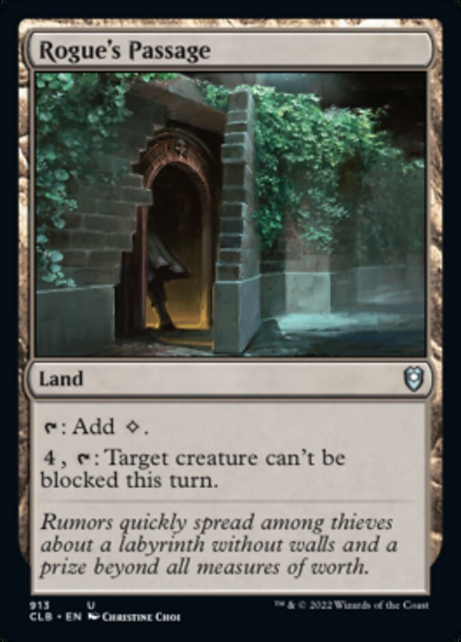 Rogue's Passage [Commander Legends: Battle for Baldur's Gate] | Card Citadel