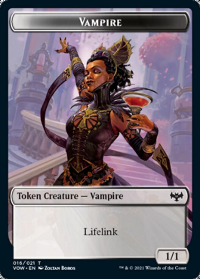 Vampire Token (016) [Innistrad: Crimson Vow Tokens] | Card Citadel