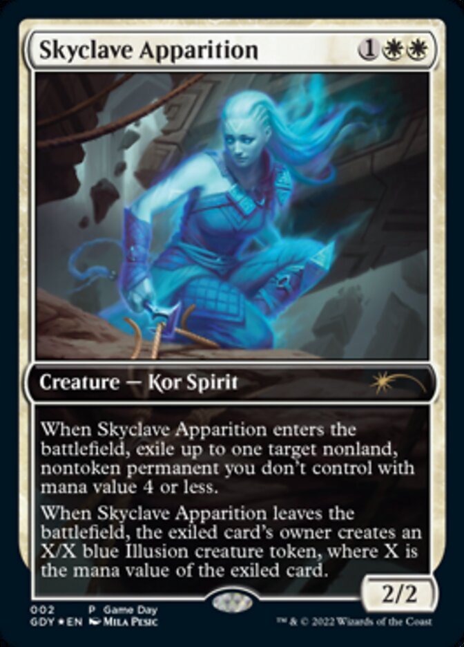 Skyclave Apparition [Game Day 2022] | Card Citadel