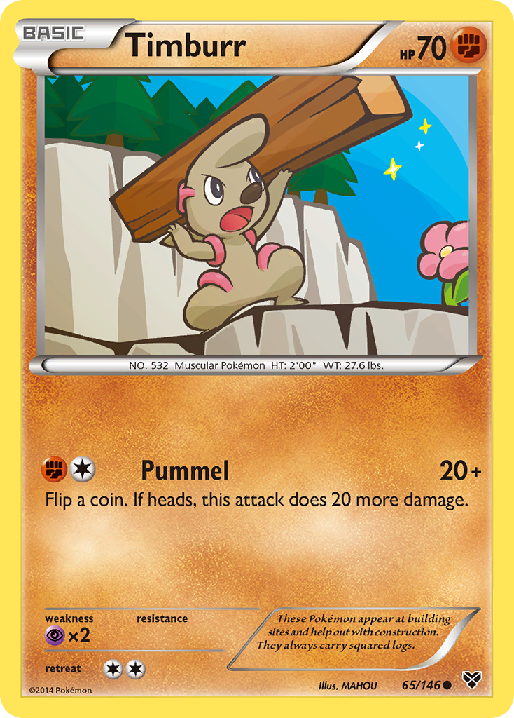 Timburr (65/146) [XY: Base Set] | Card Citadel