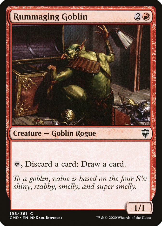 Rummaging Goblin [Commander Legends] | Card Citadel