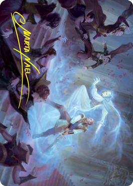 Dorothea's Retribution Art Card (Gold-Stamped Signature) [Innistrad: Crimson Vow Art Series] | Card Citadel