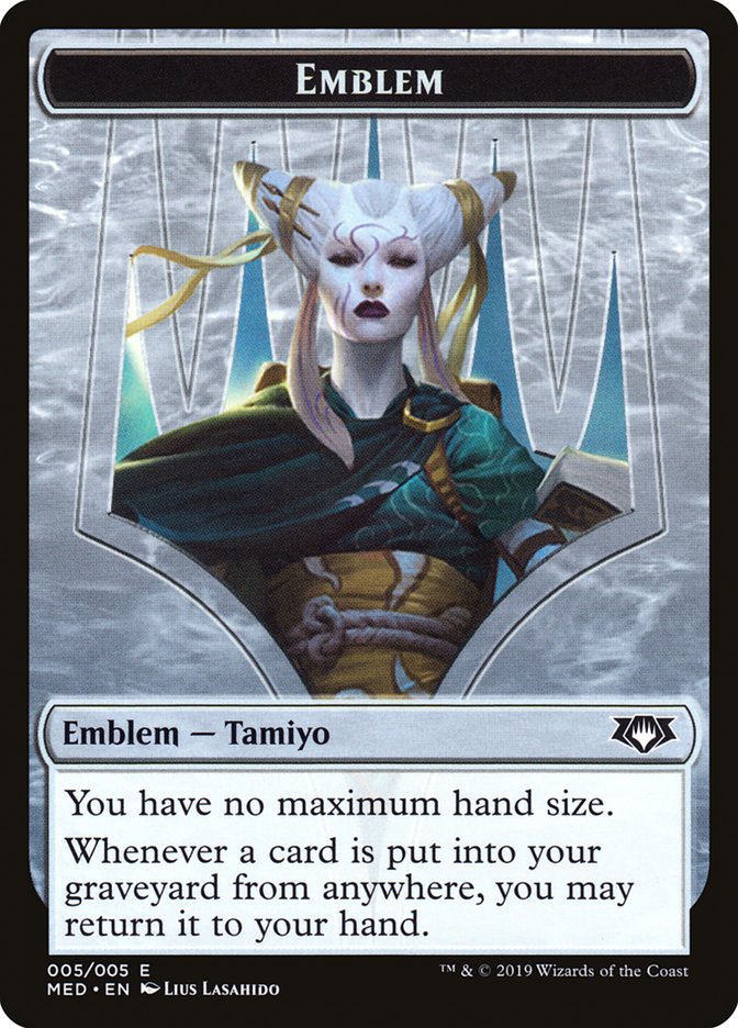 Emblem - Tamiyo, the Moon Sage [Mythic Edition Tokens] | Card Citadel