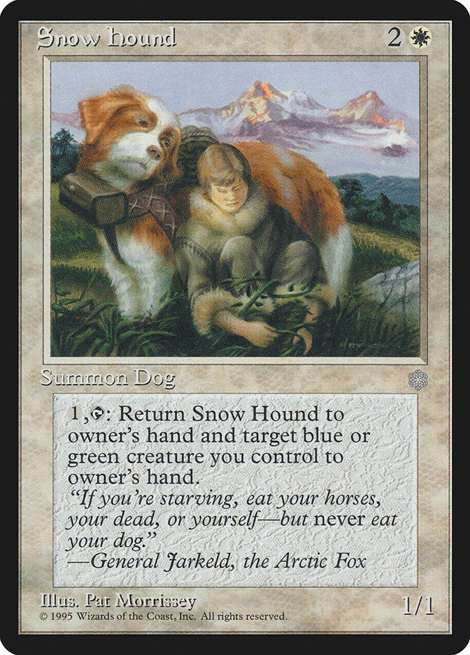 Snow Hound [Ice Age] | Card Citadel