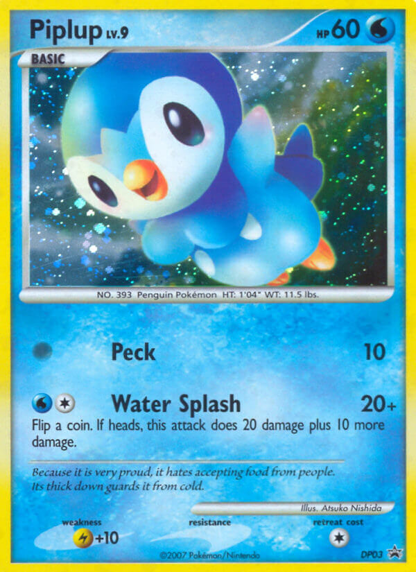 Piplup (DP03) [Diamond & Pearl: Black Star Promos] | Card Citadel