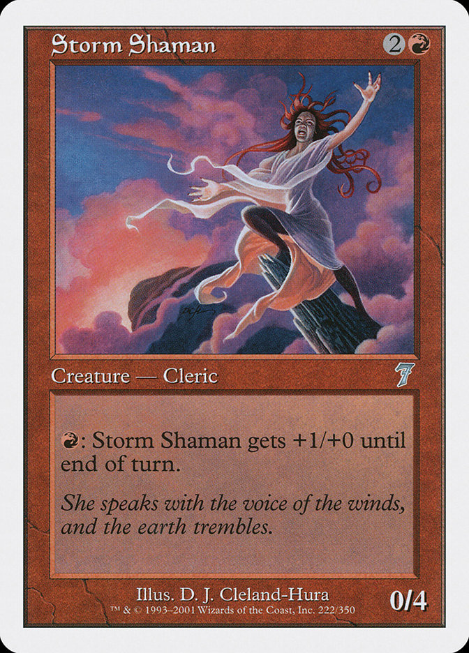 Storm Shaman [Seventh Edition] | Card Citadel