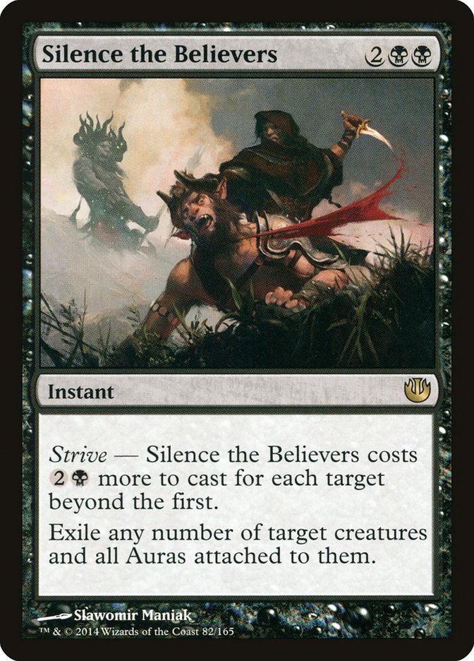 Silence the Believers [Journey into Nyx] | Card Citadel