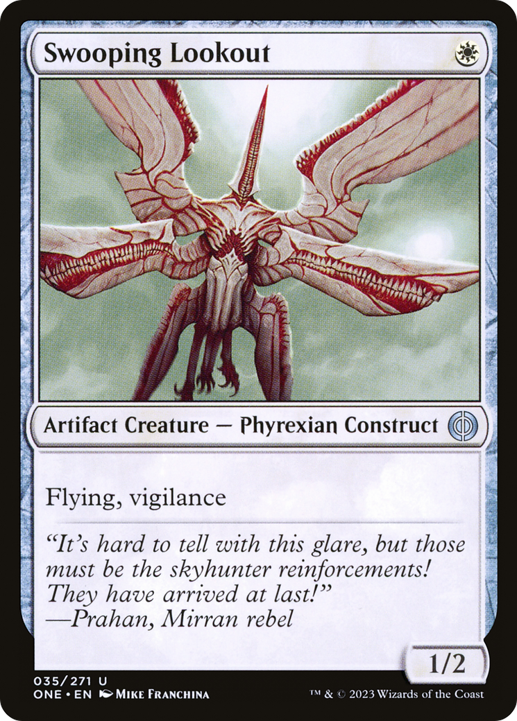 Swooping Lookout [Phyrexia: All Will Be One] | Card Citadel