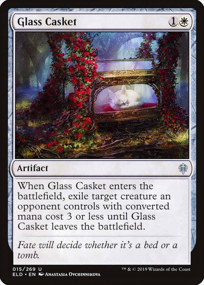 Glass Casket [Throne of Eldraine] | Card Citadel