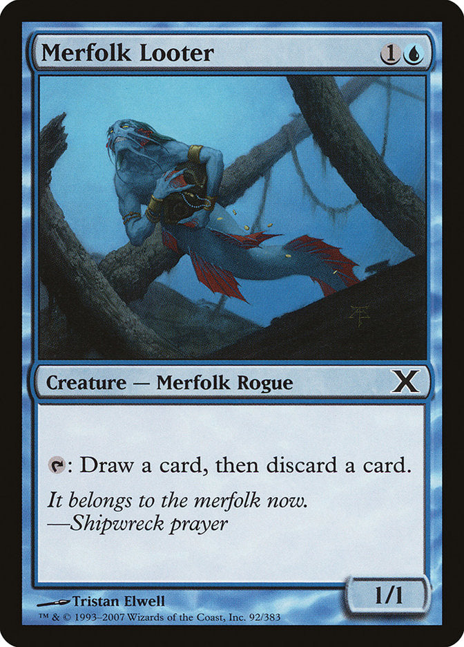 Merfolk Looter [Tenth Edition] | Card Citadel