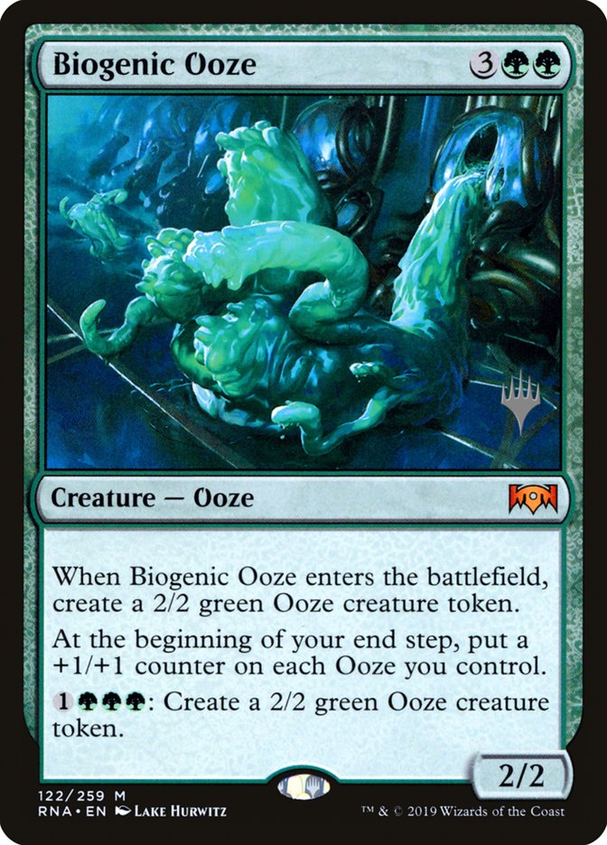Biogenic Ooze [Ravnica Allegiance Promos] | Card Citadel