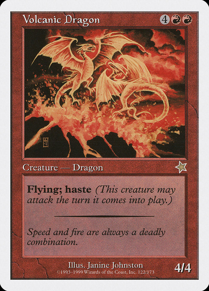 Volcanic Dragon [Starter 1999] | Card Citadel