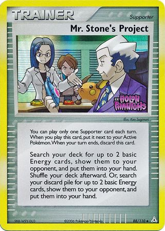 Mr. Stone's Project (88/110) (Stamped) [EX: Holon Phantoms] | Card Citadel