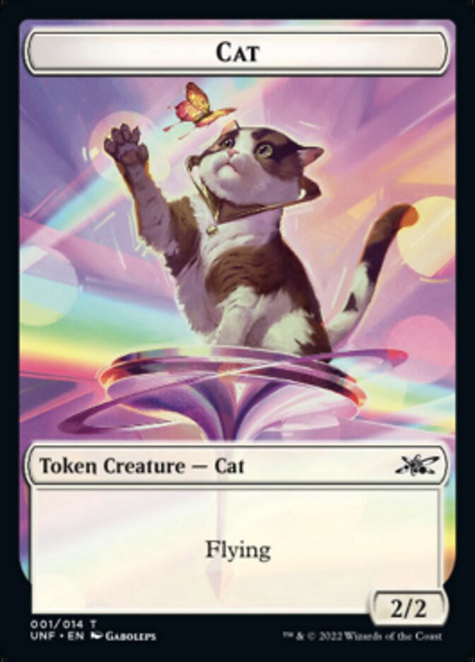 Cat Token [Unfinity Tokens] | Card Citadel