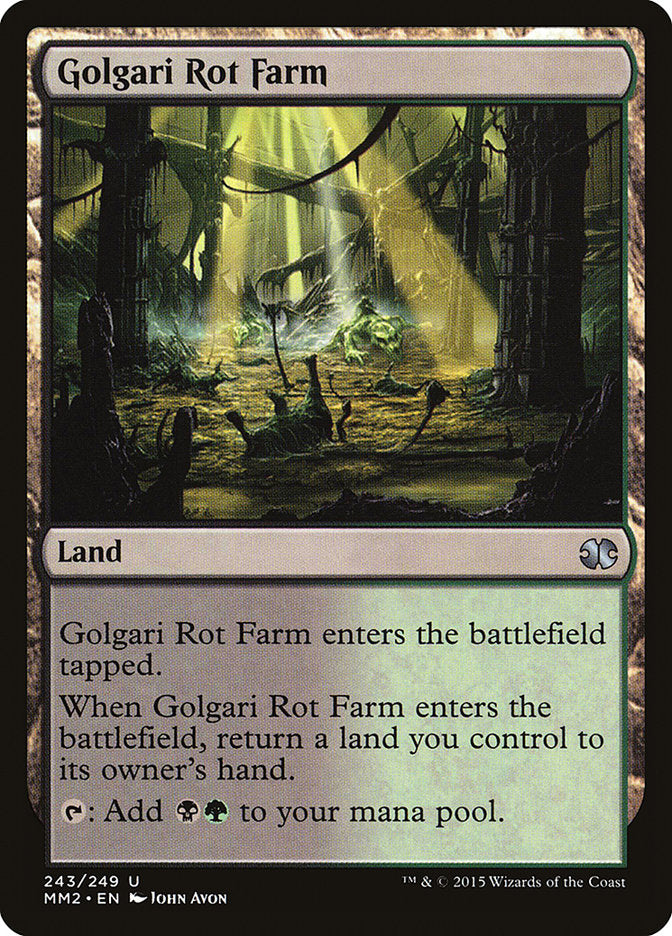 Golgari Rot Farm [Modern Masters 2015] | Card Citadel