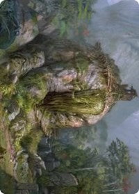 Gnottvold Slumbermound Art Card [Kaldheim: Art Series] | Card Citadel