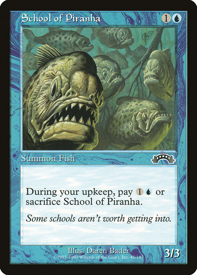 School of Piranha [Exodus] | Card Citadel