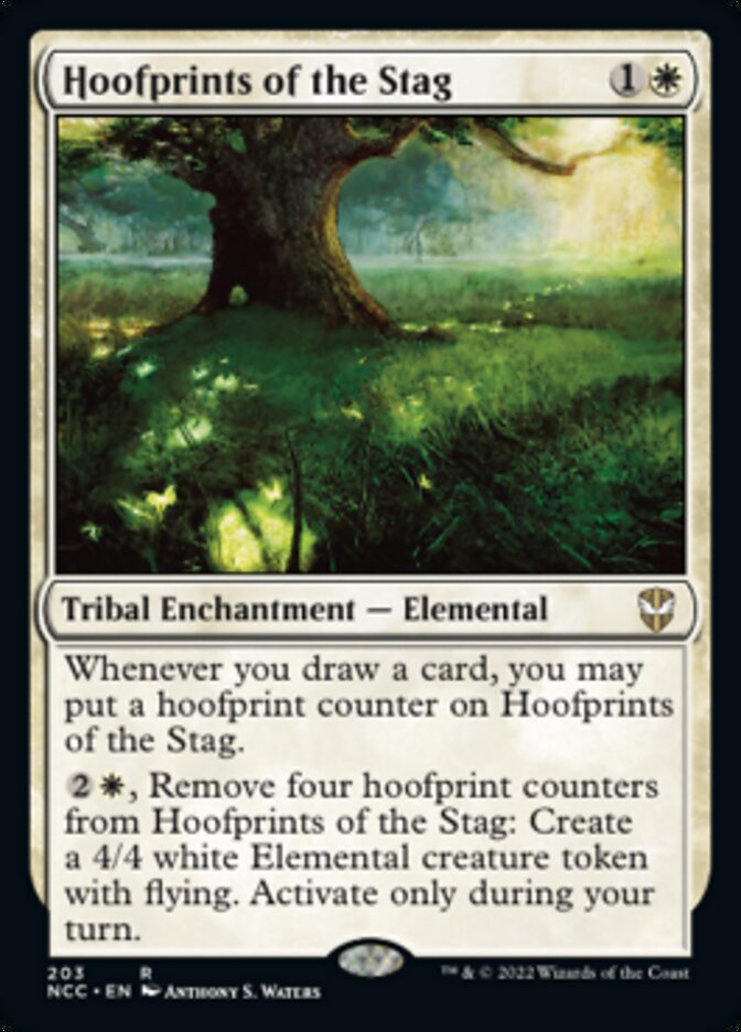 Hoofprints of the Stag [Streets of New Capenna Commander] | Card Citadel