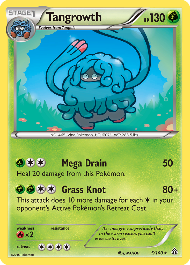 Tangrowth (5/160) [XY: Primal Clash] | Card Citadel