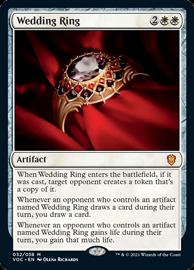 Wedding Ring [Innistrad: Crimson Vow Commander] | Card Citadel